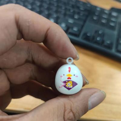 China High Quality China Zodiac Alloy Decoration Chinese Chicken Tumbler Bell Brass Cartoon Bell for sale