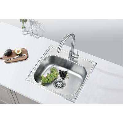 China Without faucet wholesale STAINLESS KITCHEN SINK for sale