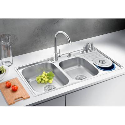 China without faucet manufacture wholesale STAINLESS STEEL KITCHEN SINK for sale