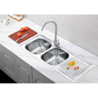 China Without Faucet Chinese High Quality Stainless Steel Kitchen Sink for sale