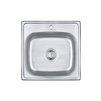 China Without Faucet SB4848 Kitchen Use Farmhouse Stainless Steel Single Bowl Sink for sale