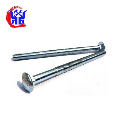 China Bridge Frame Neck High Strength Half Round Head Square Screw Bolt Carriage Special Construction Screw for sale