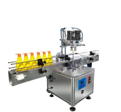 China Automatic Screw Bottle Capping Pump Food ATPACK Spray Capping Machine for sale