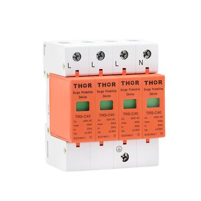 China House Surge Protector Under Voltage Protection Device 40KA Surge Protectors SPD TRS-C40/420 for sale