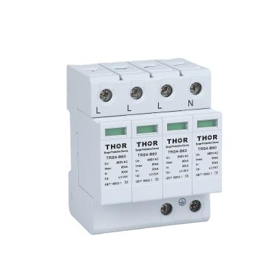 China TRS4-B60/385 Surge 60KA SPD Surge Protector Lightning Arrester for sale