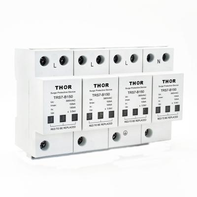 China Surge Limiters Surge Shock Absorber 150KA SPD AC Surge Protector TRS7-B150 for sale