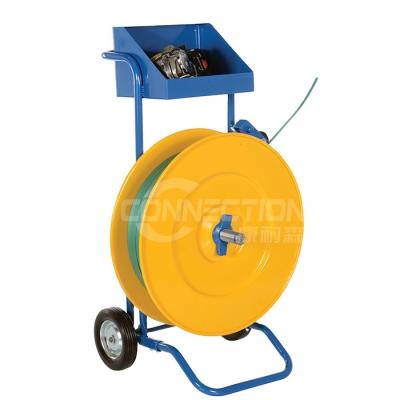 China Packing Machine Competitive Price Strapping Dispenser PET Strap Trolley PP Strapping Dispenser for sale