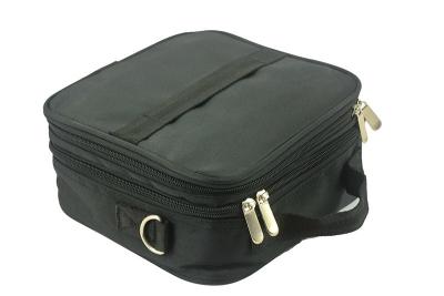 China Small Fabric Beauty Bag For Carrying Essential Oil Fabric Cosmetic Case With Foam To 42 Slots for sale