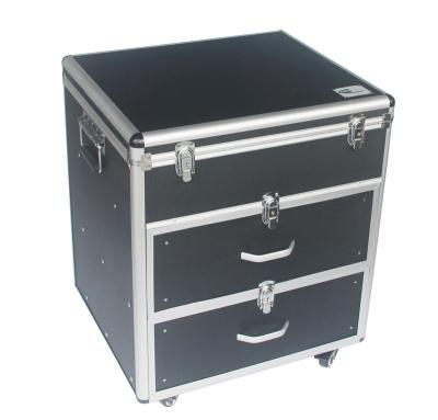 China Portable DVD Aluminium Storage Case , Custom Dj 500 DVD Storage Case for sale