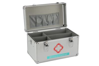 China Caja que lleva de aluminio del pecho de medicina, primeros auxilios Kit Box del aluminio en venta