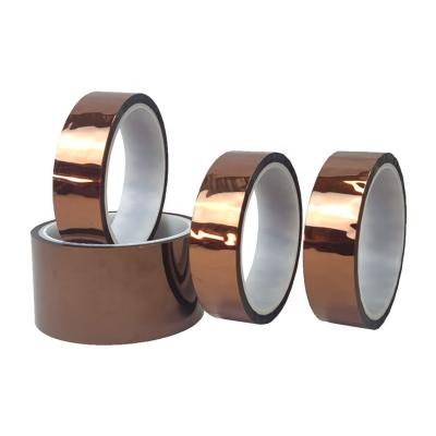 China Solder waterproof Masking Die Cut High Temperature Electrical Insulation Heat Resist polyimide silicone tape for sale