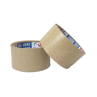 China Hot Sell Brown Kraft Paper Tape Custom Printed Gummed Kraft Paper Packing Tape for sale