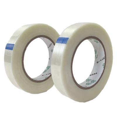 China Customization Transparent Heavy Unidirectional Fiberglass Heavy Packaging Filament Tape for sale