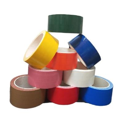 China Carpet seam binding Colorful Easy To Tear waterproof High Adhesive silver Duct cloth Tape for sale