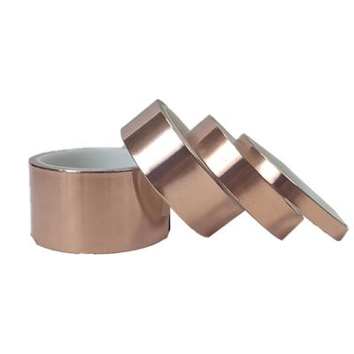 China Double Sided Adhesive High Temperature Copper Foil Tape With Free Samples en venta