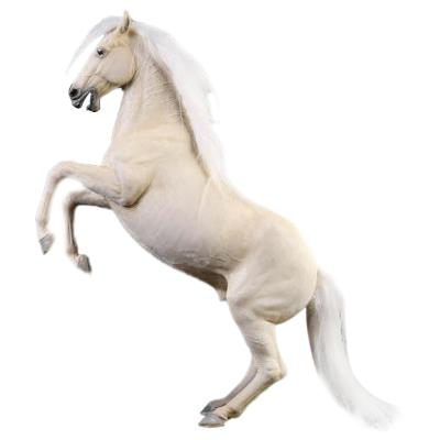 China World Resin Opens Realistic Animal Sculpture Prancing Horse Statue For Home Decor for sale