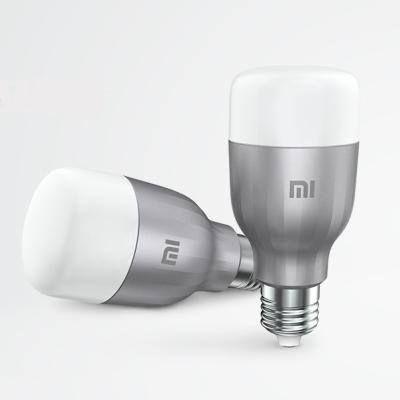 China Original Xiaomi E27 Residential Lighting Wifi MI Smart LED Multicolor Bulb for sale