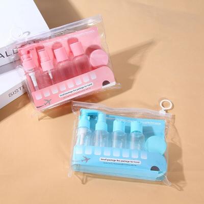 China Can Be Supply 60ml 10g Plastic Fast Pink Blue Travel DIY Venlo Factory Empty Bottle Set for sale