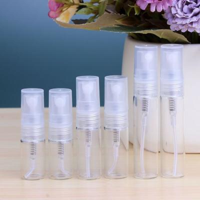 China Wholesale Personal Care Mini Glass Bottle 2ml 3ml 5ml 10ml Vial Perfume Spray Glass Bottle for sale