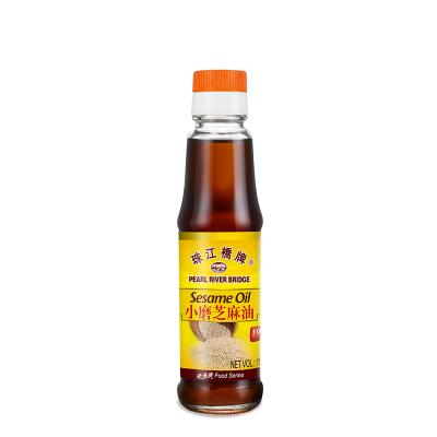 China Pearl River Bridge Hot Selling Frying Oil 150ml PRB 100% Pure Sesame Oil Delicious Pure Sesame Oil Cooking for sale