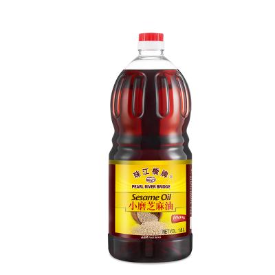 China Cooking Hot Sale Frying Oil Vagan 1.8L Pure Vegetarian Bulk PRB 100% Sesame Oil for sale