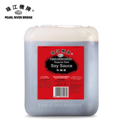 China Pearl River Bridge 8L Factory Price Premium Soy Sauce PRB 8L Dark Soy Sauce for sale