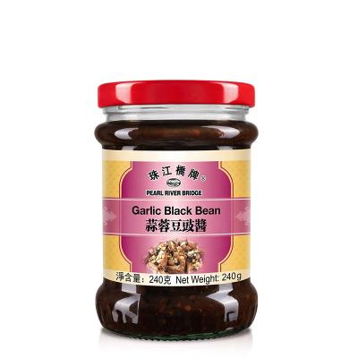 China Factory Price Black Bean Garlic Sauce 240g Black Bean Sauce For Chinese Seasoning 240g for sale