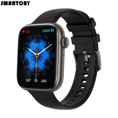 China DAFIT 1.8 Inch Reloj Serie 7 2022 Touch Screen With Music Play Bluetooth Call Local Heart Rate Blood Pressure P45 Smartwatch P45 for sale