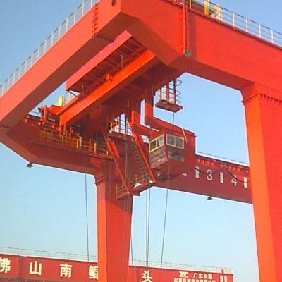 China Gantry Crane New Product Motorized Wheel Mounted Gantry Crane For Seaport for sale