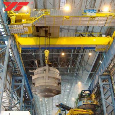 China Bridge Crane Stable Performance Heavy Duty Pocket Bridge Crane 100 Ton 150 Ton 200 Ton for sale