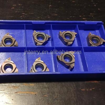 China Internal External Rotation Inserts ZCCCT Straight Machine Tool Parts CNC Threading Carbide Inserts RT16.01W-12UNB YBG202 for sale