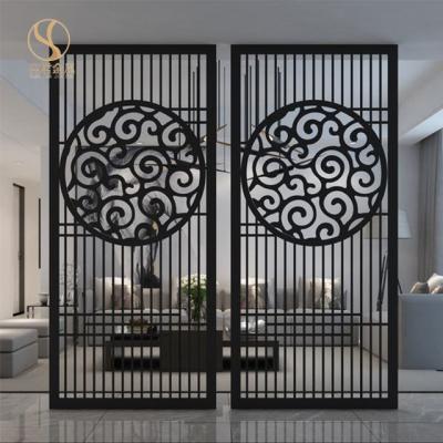 China Easily Assembled Outdoor Garden Screen Panel Wall Art Screens Fashionable Room Floor Decoration Divider Hotel Partition for sale