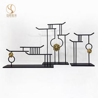 China China Modern Chinese Style Home Furnishing Articles Iron Ornaments Living Room Accessories Office Home Decoration for sale