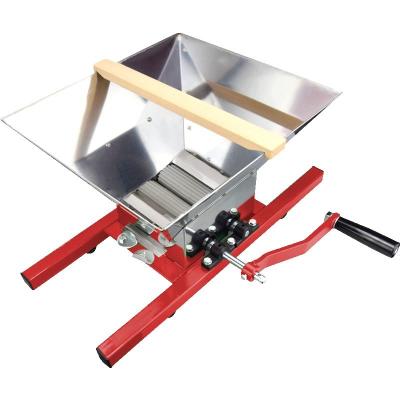 China Viable Manual Metal Stainless Steel Fruit Apple Cider Grapes Crusher for sale