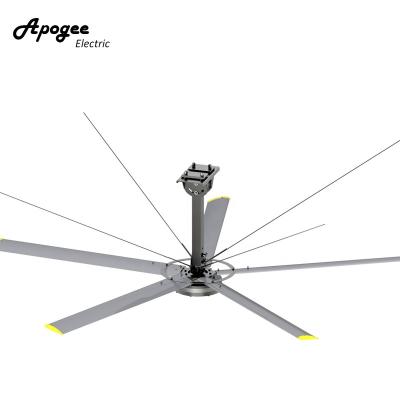 China Building Material Stores Direct Wholesale 10ft 12ft 14ft 16ft 18ft 20ft 24ft Industrial BLDC Drive HVLS Motor Ceiling Fan for sale