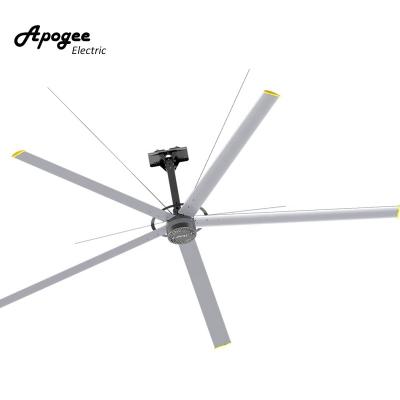 China Hotel apogee 8ft 10ft 12ft 16ft 18ft 20ft 24ft large thailand hotel apogee 8ft 10ft 12ft 16ft 20ft 24ft commercial air cooling ceiling fan for school for sale