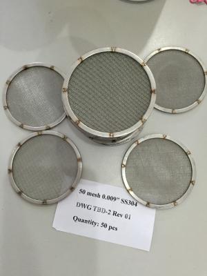 China Sieves Perforated Plate Woven Decorative Mesh Panel Stainless Steel 304 , 316 for sale