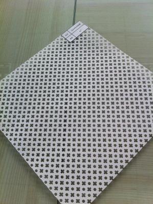 China 0.4 - 1.4mm Thickness Perforated Metal Mesh For Curtain Wall , Ceiling Decoration for sale