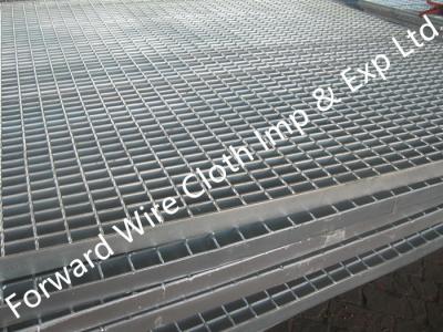 China Hot Dipped Galvanized Bar Grating Carbon Steel / Stainless Steel 1000 * 2000 mm for sale