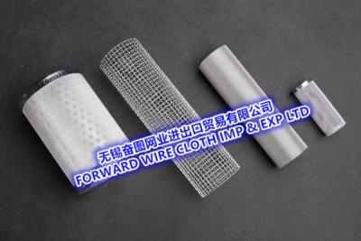 China Customized Stainless Steel Metal Mesh TubeWire Cloth Perforated Pipe for sale