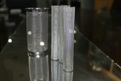 China Sintered 304 Stainless Steel Metal Mesh Tube For Chemical Fiber for sale