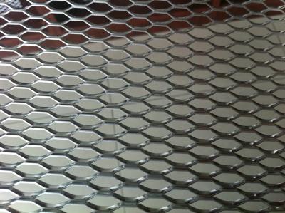 China Carbon steel Expanded Woven Wire Mesh sheet for rail way 0.3 - 8mm Thickness for sale