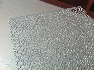 China Decorative Monel / Stainless Perforated Metal Sheet mesh 0.4 - 1.4mm Thick Plate for sale