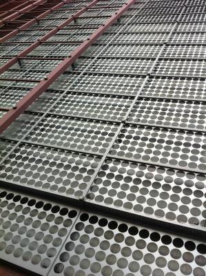 China custom Architectural Perforated Metal panels Screen With Plum Hole 5mm for sale