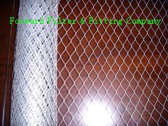 China Galvanised Steel Expanded Metal Sheet Perforated For Air Filter , 30m Roll for sale