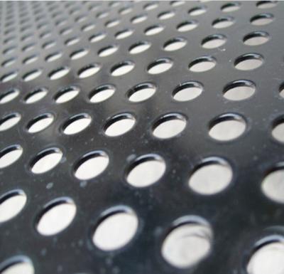 China Facade Perforated Metal Mesh / Stainless Steel Round Hole Plate 0.3mm - 3mm for sale