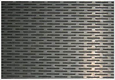 China Low Carbon Steel Punched Perforated Metal Screen / Wind Protection Screen for sale