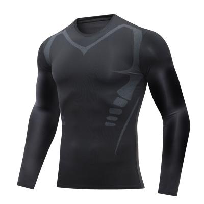 China New Breathable Sale Products Wholesale Long Sleeved Training Custom Sports Clothes Men for sale