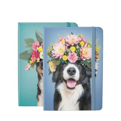 China With 3D Printing Lenticular Cover A6 Hardcover Book 3D Cover Design Notebook Logo 3D Lenticular Printing Custom Notebook for sale