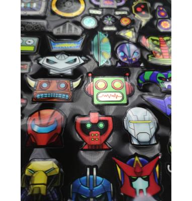 China High Quality Cartoon Sticker 3D Sticker Boy's Gift PP Lenticular Stickers For Kids 3D Lenticular Sticker for sale